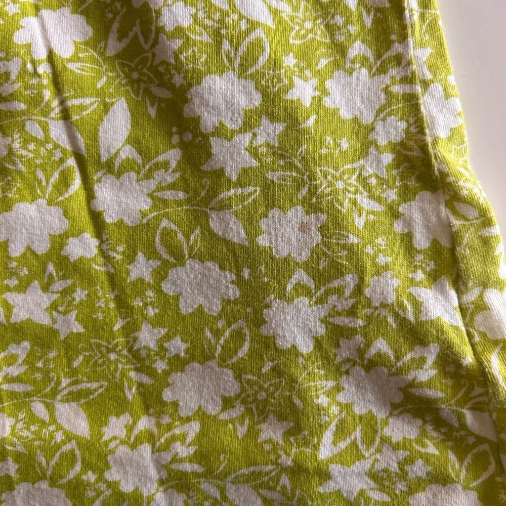 Y2K gef Green and White Floral Lace Tank Top - Picture 5 of 7